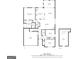 Detailed floor plan showcasing layout with bedrooms, living areas, kitchen, and total square footage at 213 Meridian Dr, Stockbridge, GA 30281