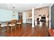 Bright dining room with hardwood floors at 140 Alford Dr, Fayetteville, GA 30215