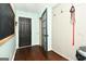 Convenient laundry room with built-in storage and chalkboard at 140 Alford Dr, Fayetteville, GA 30215