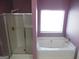 Bathroom with shower and garden tub at 1340 Napa Valley Dr, Lawrenceville, GA 30045