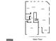 Main floor plan showcasing a spacious living area, kitchen, dining room and garage at 1340 Napa Valley Dr, Lawrenceville, GA 30045