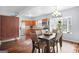 Bright kitchen with stainless steel appliances and wood flooring at 6051 Reynolds Rd, Morrow, GA 30260