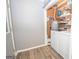 Convenient laundry room with washer, dryer, and ample storage shelving at 165 Nandover Way, Fayetteville, GA 30215