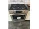 Stainless steel gas range and oven at 190 Oakwood Lakes Dr, Hampton, GA 30228