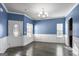 Light and airy entryway with hardwood floors and glass door at 2171 Grant Ave, Mcdonough, GA 30252