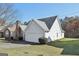 House exterior featuring a gray siding and a two-car garage at 1128 Strath Clyde Way, Mcdonough, GA 30253