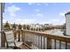 Private deck with view of surrounding neighborhood at 295 Cobalt Dr, Fayetteville, GA 30214