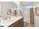 Well-appointed bathroom with double sinks and a bathtub at 1480 Trellis Court (Lot 42), Hampton, GA 30228