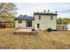 Two-story house with patio, fenced yard, and satellite dishes at 2994 Meadow Wood Ct, Lawrenceville, GA 30044