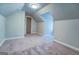 Upstairs bedroom with carpet and ample closet space at 3127 Mill Se St, Covington, GA 30014