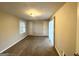 Bright bedroom with carpet flooring, double closets and sliding glass doors at 4303 Mercer Rd, Decatur, GA 30035