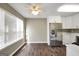 Bright kitchen with stainless steel appliances and white cabinets at 401 Stoneridge Ct, Mcdonough, GA 30253