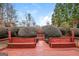 Wooden deck with steps leading to backyard at 5539 Halsey Trce, Atlanta, GA 30349