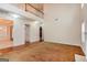 Two-story living room with hardwood floors and high ceilings at 5539 Halsey Trce, Atlanta, GA 30349