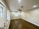 Bright living room with hardwood floors and neutral color palette at 1996 Meadow Ln, Decatur, GA 30032