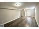 Spacious living area with hardwood floors and exterior access at 2629 Preston Dr, Decatur, GA 30034