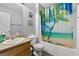 Clean bathroom with tub, shower, and vanity at 304 Slaughter Rd, Hampton, GA 30228