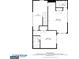 Detailed floor plan showing layout and dimensions of living spaces at 147 Hubbard Rd, Woodstock, GA 30188