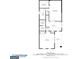 Detailed floor plan showing layout and dimensions of living spaces at 147 Hubbard Rd, Woodstock, GA 30188