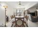 Formal dining room offering lots of sunlight and a seamless transition to the living room at 546 Paden Dr, Lawrenceville, GA 30044