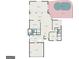 Detailed floor plan showcasing the layout of the house with the arrangement of rooms and features at 546 Paden Dr, Lawrenceville, GA 30044