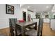 Bright dining area adjacent to the kitchen, featuring a classic dining table at 1302 Ladd St, Atlanta, GA 30310