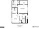 Here's the floor plan showcasing the primary bedroom and bath, an additional bedroom, and a convenient laundry room at 1302 Ladd St, Atlanta, GA 30310