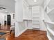 Large closet with custom shelving and lighting at 1302 Ladd St, Atlanta, GA 30310