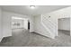Bright dining room features gray tile floors and wainscoting at 9507 Byrom Rd, Jonesboro, GA 30236