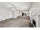 Open living room with fireplace and tile floors at 9507 Byrom Rd, Jonesboro, GA 30236