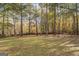 Large backyard with mature trees and open space at 960 Todd Dr, Covington, GA 30014