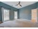 Spacious bedroom with new carpet and neutral walls at 960 Todd Dr, Covington, GA 30014