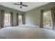 Bright bedroom with neutral walls and carpet flooring at 960 Todd Dr, Covington, GA 30014