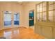 Bright dining room with hardwood floors and view to kitchen at 960 Todd Dr, Covington, GA 30014