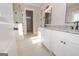 Spacious bathroom with double vanity, large shower and walk-in closet at 20 Platinum Rdg, Sharpsburg, GA 30277