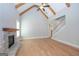 Spacious living room with hardwood floors and stone fireplace at 20 Platinum Rdg, Sharpsburg, GA 30277