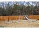 Backyard features a playset, yard, and wooden fence at 25 Abelia Dr, Covington, GA 30014