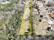 Aerial view showing house and expansive lot at 4881 Highway 155 N, Stockbridge, GA 30281