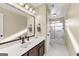 Bathroom with vanity, tub, and shower at 150 S Kite Lake Rd, Fayetteville, GA 30214