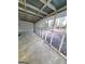 Spacious screened porch overlooking the backyard at 485 Evergreen Dr, Forest Park, GA 30297