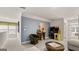 Playful game room with a blue accent wall and seating area at 749 Myrica Ave # 208, Locust Grove, GA 30248