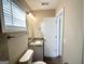 Updated bathroom with granite countertop and vanity at 2270 Mark Trl, Decatur, GA 30032