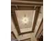Hallway with detailed ceiling and light fixture at 213 W Hightower Trl, Social Circle, GA 30025