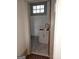 Mudroom with tile floor, vanity with sink, and natural light at 213 W Hightower Trl, Social Circle, GA 30025