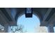Arched ceiling feature above front porch of home with outdoor lighting at 213 W Hightower Trl, Social Circle, GA 30025