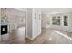 Bright dining area with hardwood floors and built-in cabinetry at 2141 Colony Dr, Canton, GA 30114