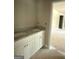 Bathroom vanity with granite countertop and double sinks ready for finishing at 150 Asa Moseley Rd, Mcdonough, GA 30252