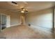 Spacious bedroom features a ceiling fan and ample natural light ready for finishing touches at 136 Asa Moseley Rd, Mcdonough, GA 30252