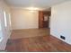 Spacious living room with hardwood and tile floors at 9106 Woodhaven Nw Dr, Covington, GA 30014