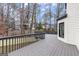 Spacious deck overlooking wooded backyard with privacy at 4267 Arbor Club Dr, Marietta, GA 30066